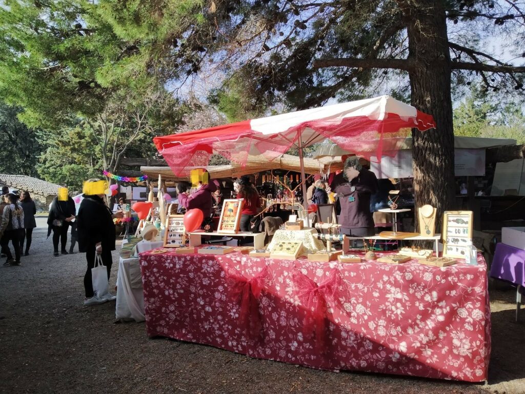 Castelnou marché St Valentin 2022